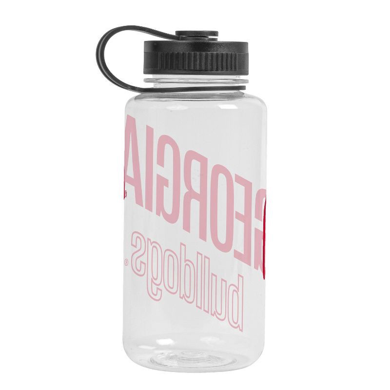 slide 2 of 2, NCAA Georgia Bulldogs Portable Drinkware - 38oz: Plastic Water Bottle, 38 oz