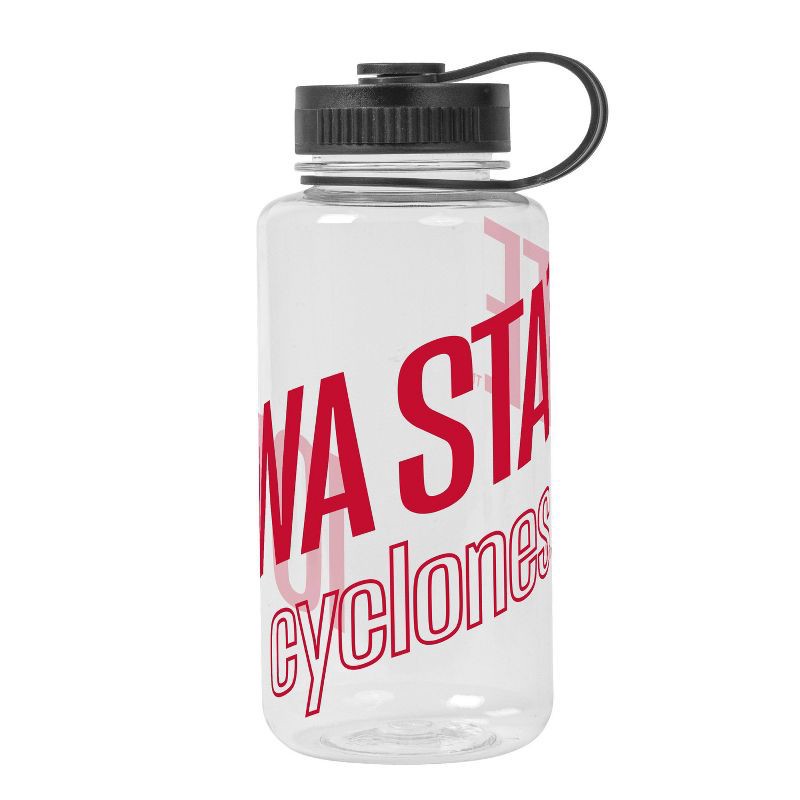 slide 1 of 2, NCAA Iowa State Cyclones Portable Drinkware - 38oz: Plastic Water Bottle, Multicolor, 38 oz