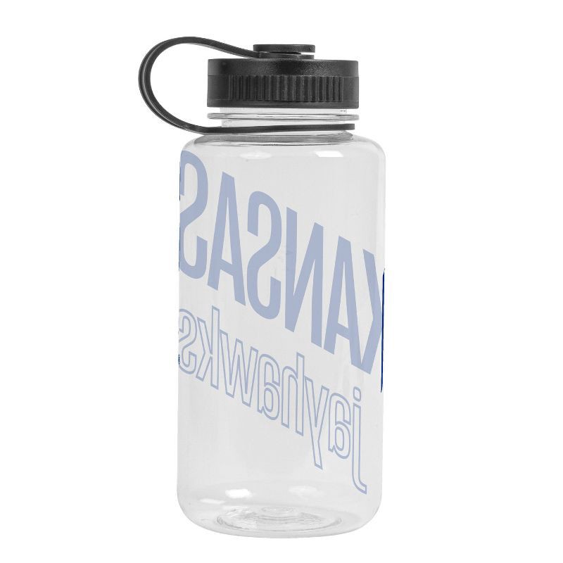 slide 2 of 2, NCAA Kansas Jayhawks Portable Drinkware - 38oz: Plastic Water Bottle, NCAA Licensed, 38 oz