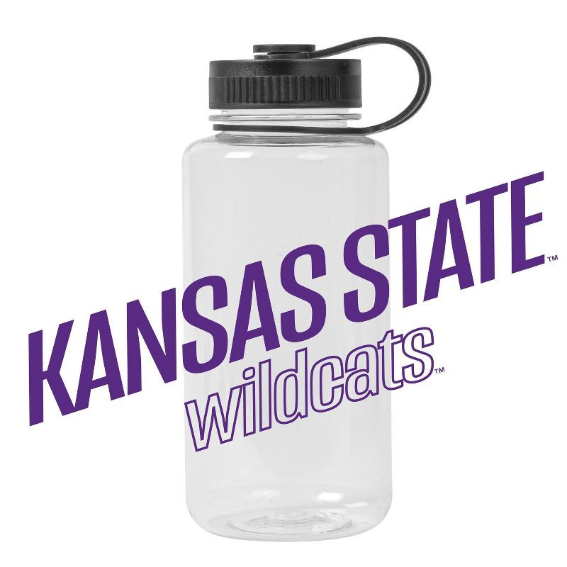 slide 3 of 3, NCAA Kansas State Wildcats Portable Drinkware - 38oz: Plastic Water Bottle, 38 oz