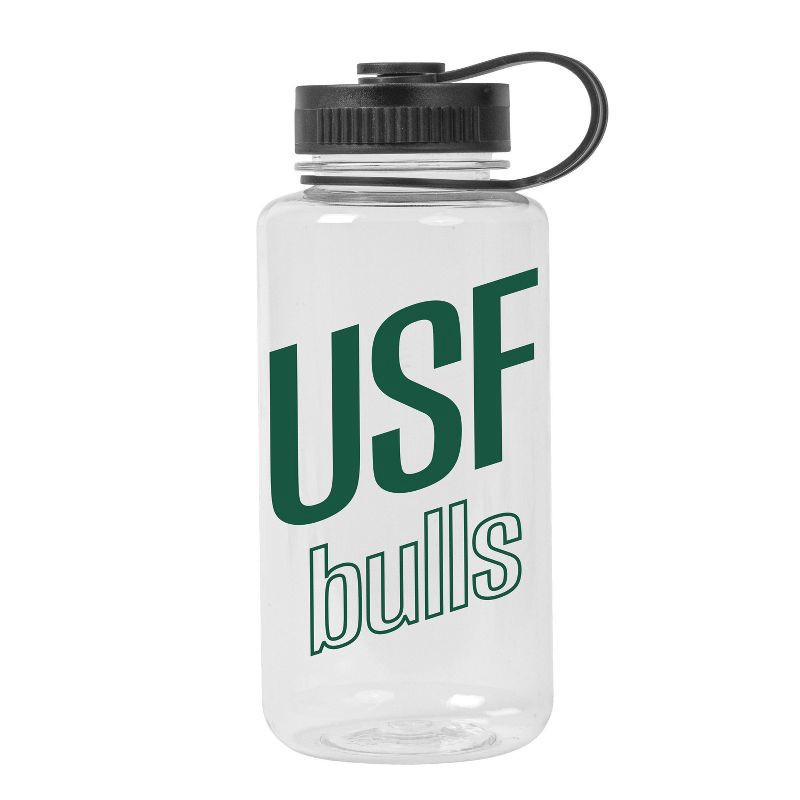 slide 3 of 3, NCAA South Florida Bulls Portable Drinkware - 38oz: Plastic Water Bottle, Multicolor, 38 oz