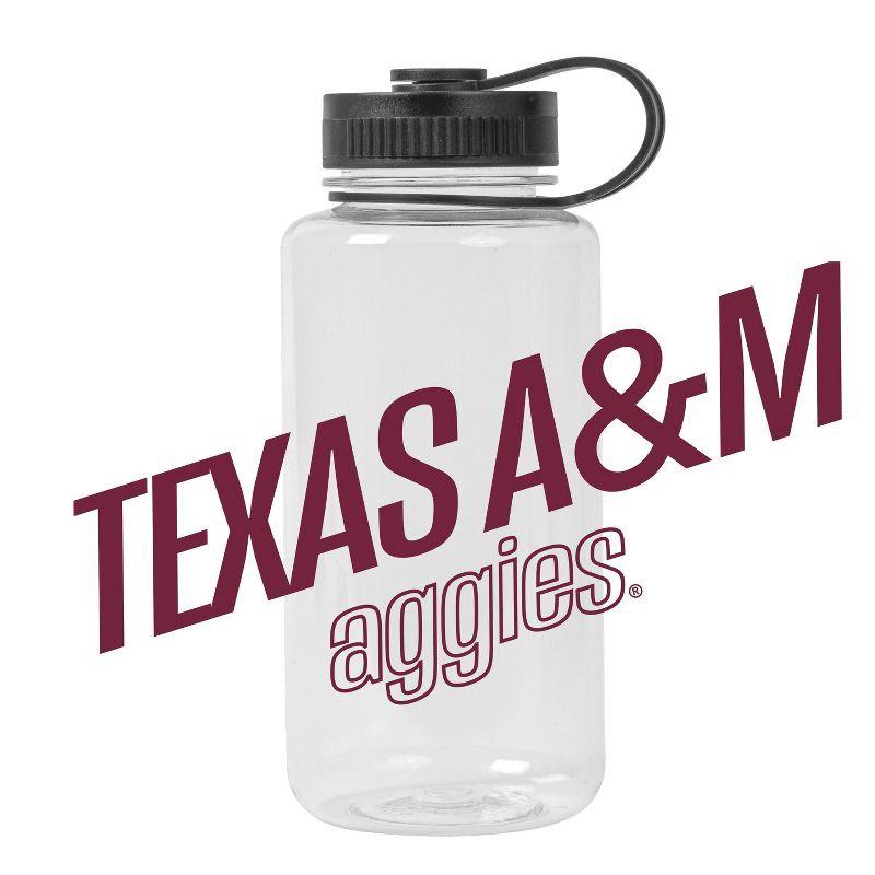 slide 3 of 3, NCAA Texas A&M Aggies Portable Drinkware - 38oz: Plastic Water Bottle, 9" Height, 38 oz