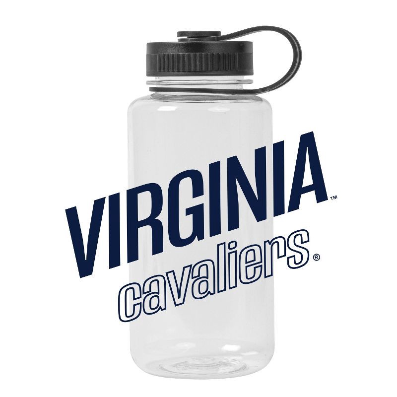 slide 3 of 3, NCAA Virginia Cavaliers Portable Drinkware - 38oz: Plastic Water Bottle, NCAA Licensed, 38 oz