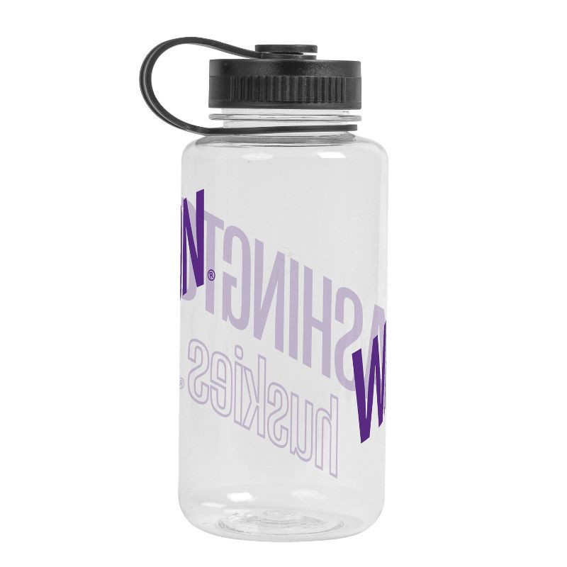 slide 2 of 2, NCAA Washington Huskies Portable Drinkware - 38oz: Plastic Water Bottle, NCAA Licensed, 38 oz