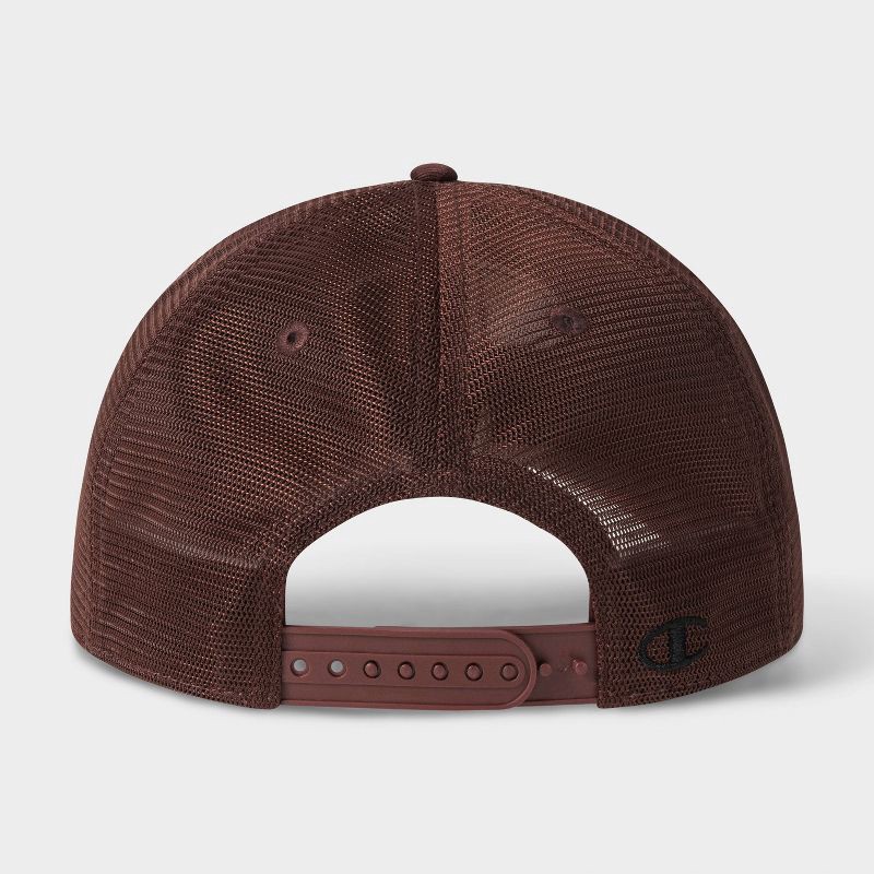 slide 2 of 4, Champion Adult Logan Twill Trucker Hat - Maroon, 1 ct