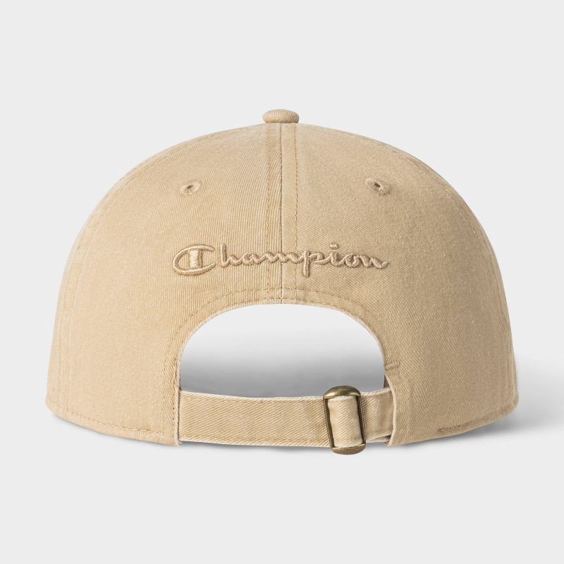 slide 2 of 4, Champion Adult Pigment-Washed Twill Baseball Hat - Irish Cream, 1 ct