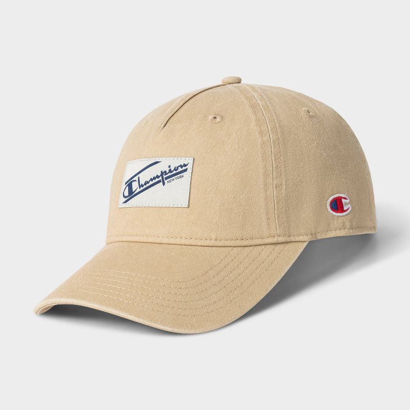 slide 4 of 4, Champion Adult Pigment-Washed Twill Baseball Hat - Irish Cream, 1 ct