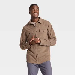 Men's Comfort Soft Shirt - Goodfellow & Co™ Brown S