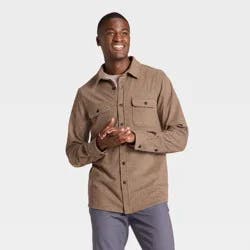 Men's Comfort Soft Shirt - Goodfellow & Co™ Brown S
