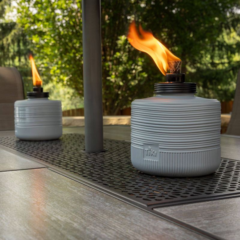 slide 4 of 7, TIKI Blue Horizon Table Top Torch, 1 ct