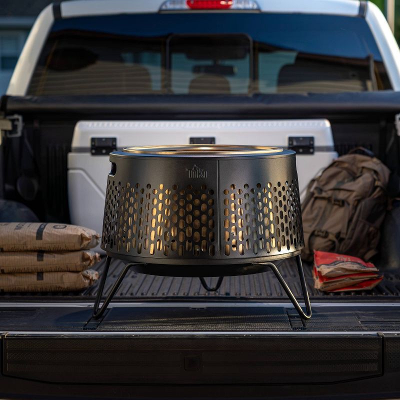 slide 2 of 9, TIKI Huddle Firepit, 1 ct