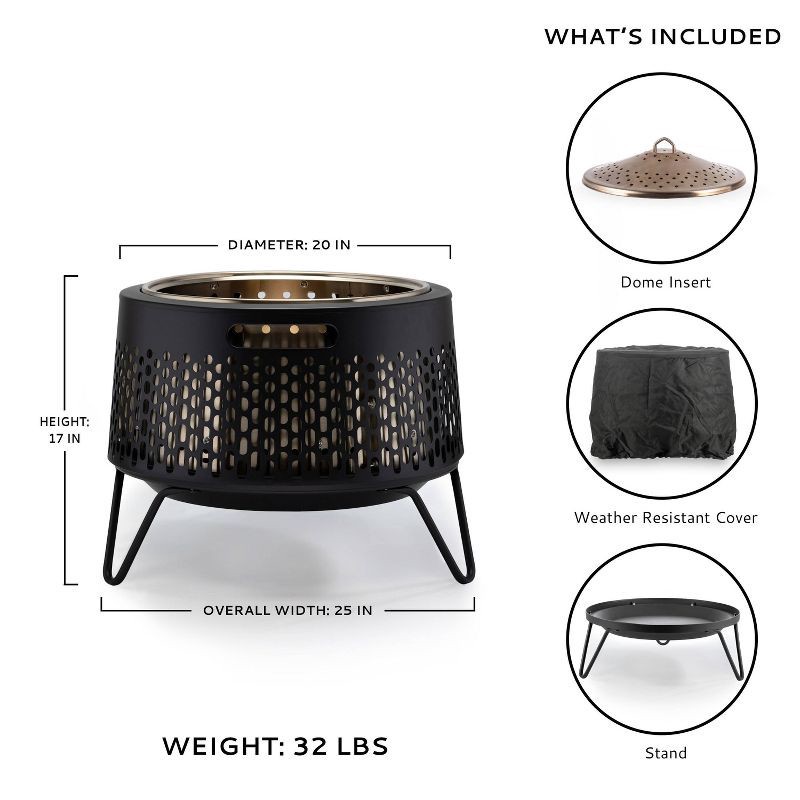 slide 9 of 9, TIKI Huddle Firepit, 1 ct