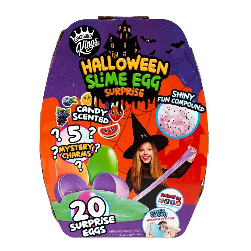 slide 2 of 7, Compound Kings Halloween Mystery Egg Surprise, 1 ct