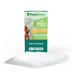 FoodSaver Easy Open 19ct Quart Bags