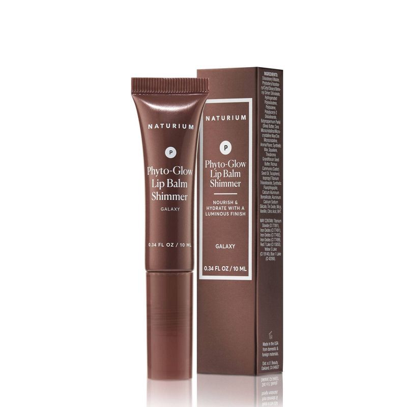 slide 3 of 6, Naturium Phyto-Glow Shimmer Lip Balm - Galaxy - 0.34 fl oz, 0.34 fl oz
