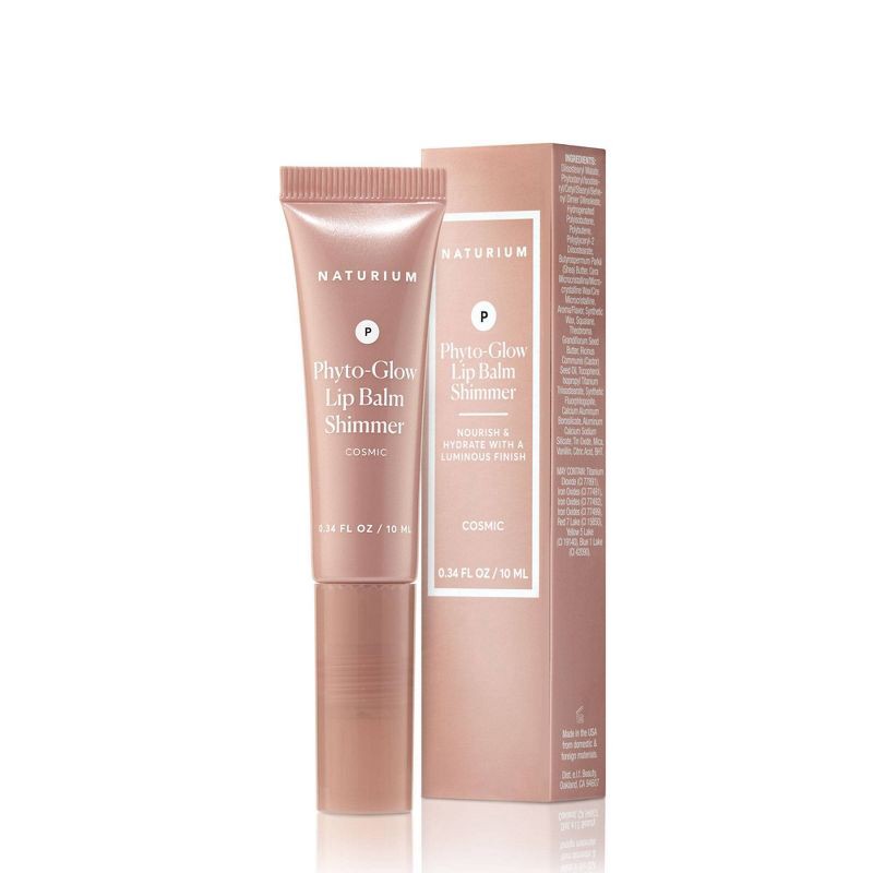 slide 3 of 6, Naturium Phyto-Glow Shimmer Lip Balm - Cosmic - 0.34 fl oz, 0.34 fl oz