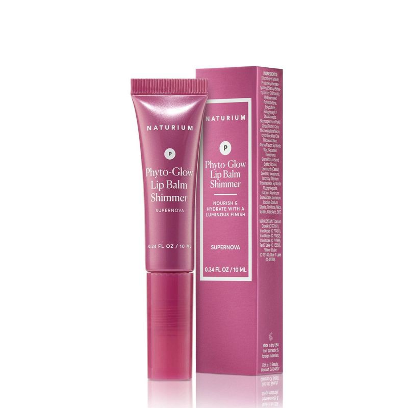 slide 3 of 7, Naturium Phyto-Glow Shimmer Lip Balm - Supernova - 0.34 fl oz, 0.34 fl oz