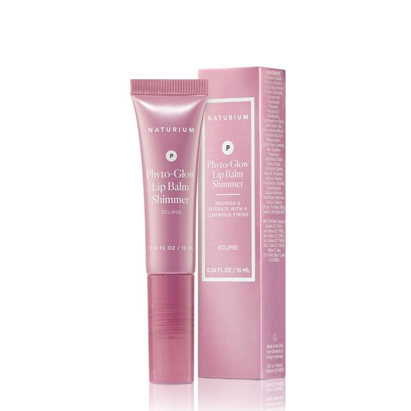 slide 3 of 7, Naturium Phyto-Glow Shimmer Lip Balm - Eclipse - 0.34 fl oz, 0.34 fl oz