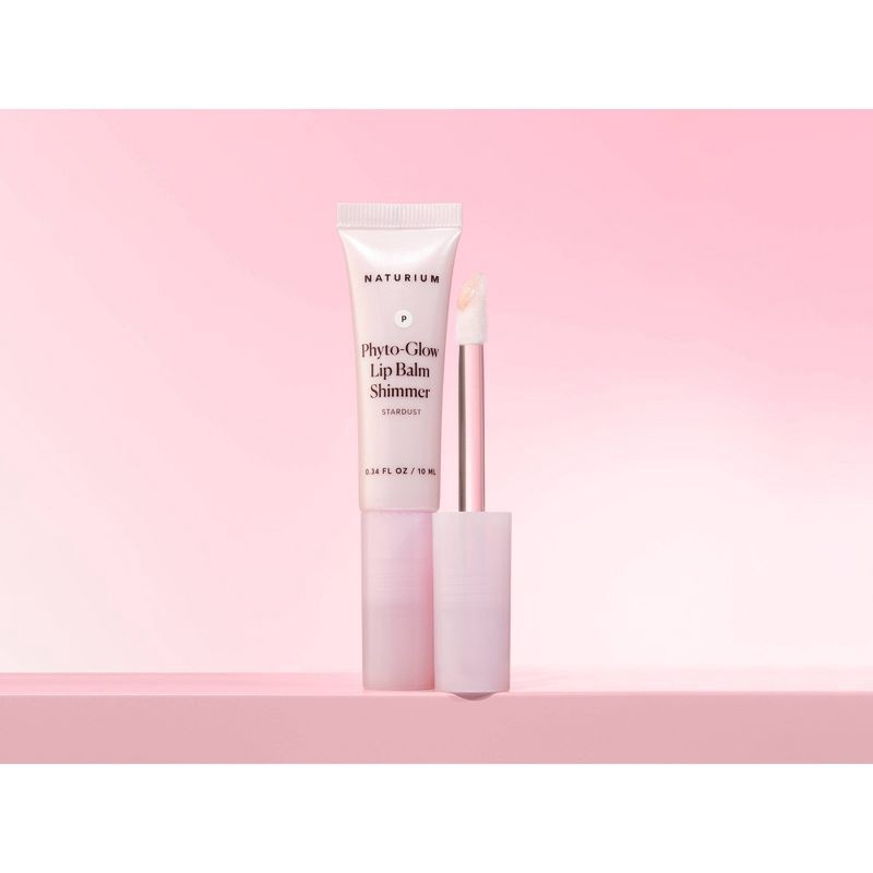 slide 7 of 8, Naturium Phyto-Glow Shimmer Lip Balm - Stardust - 0.34 fl oz, 0.34 fl oz