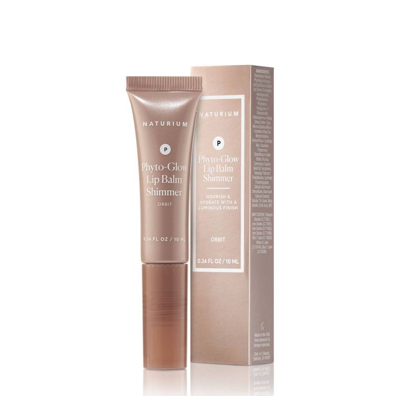 slide 2 of 6, Naturium Phyto-Glow Shimmer Lip Balm - Orbit - 0.34 fl oz, 0.34 fl oz