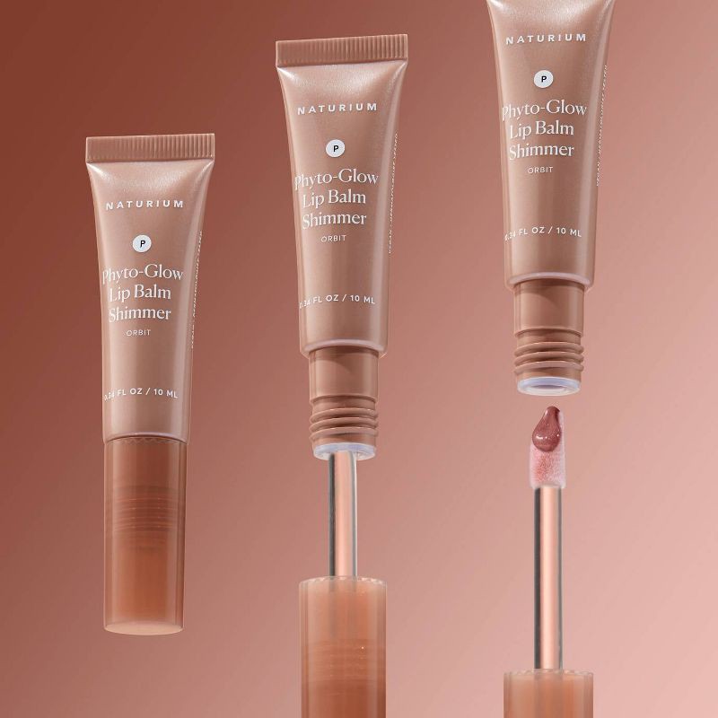 slide 4 of 6, Naturium Phyto-Glow Shimmer Lip Balm - Orbit - 0.34 fl oz, 0.34 fl oz