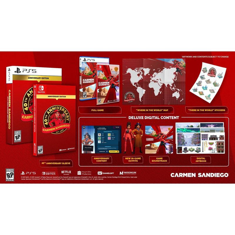 slide 2 of 11, Carmen Sandiego 40th Anniversary Edition - Nintendo Switch, 1 ct