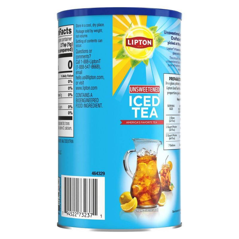 slide 3 of 5, Lipton Unsweetened Iced Tea Mix - 2.6oz, 2.6 oz