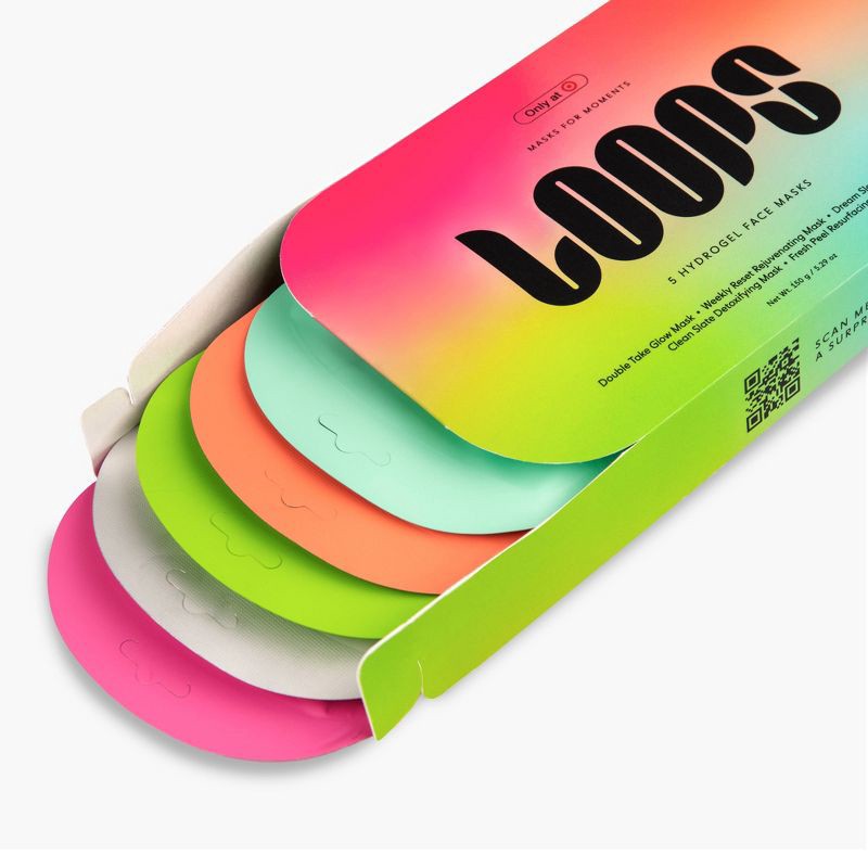 slide 3 of 7, LOOPS Facial Treatment Gift Set - 5.29oz/5ct, 5 ct; 5.29 oz