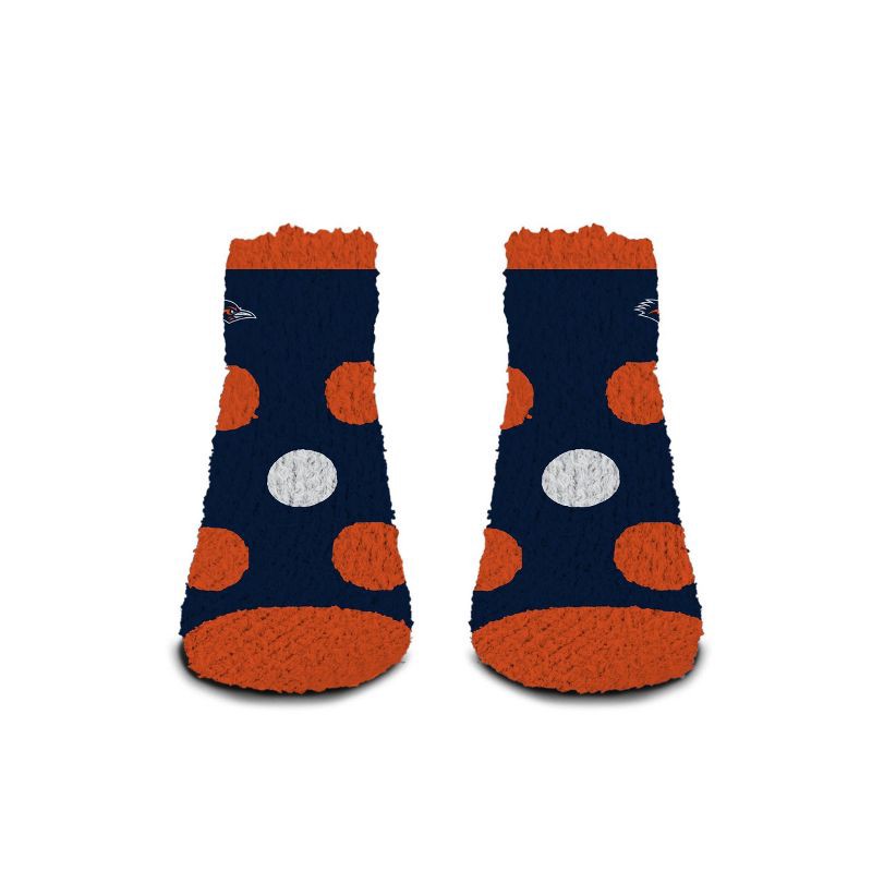 slide 2 of 3, NCAA Texas San Antonio Roadrunners Big Dot Fuzzy Sleep Soft Socks, 1 ct