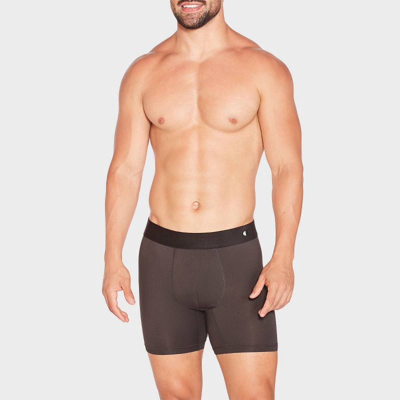 slide 2 of 5, Champion Men's Authentic Originals 3pk Wicking Boxer Briefs - Camouflage Black/Gray XXL, 3 ct