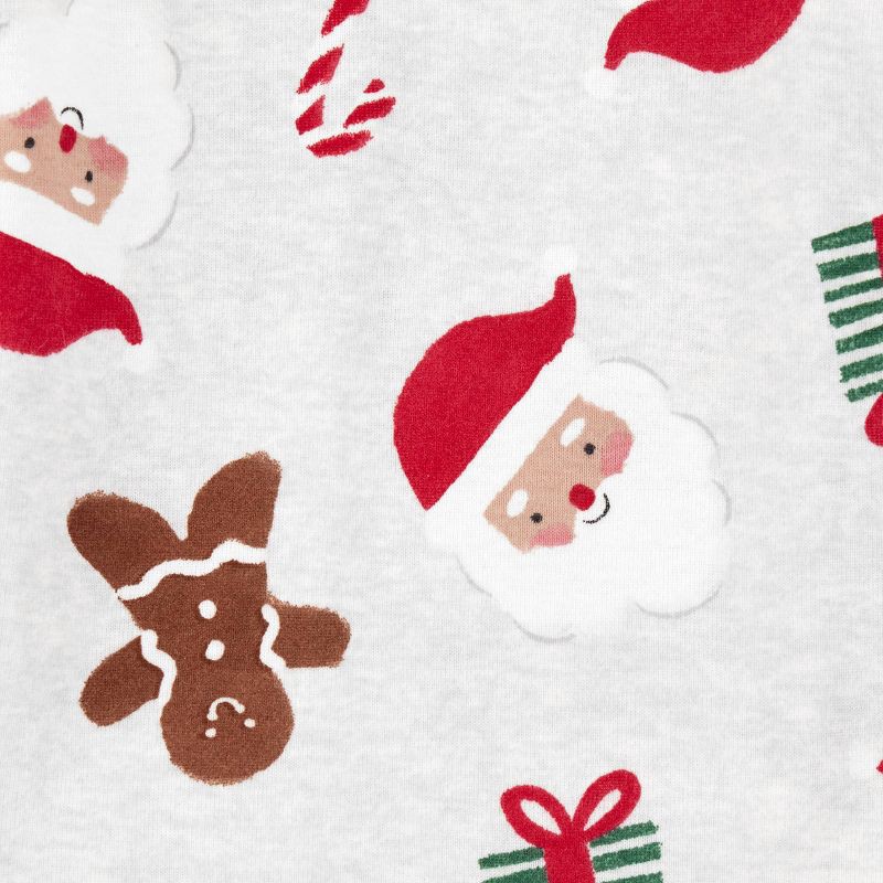 slide 3 of 4, Carter's Just One You®️ Baby 2pk My First Christmas Bodysuit - Red/Gray 3M, 2 ct
