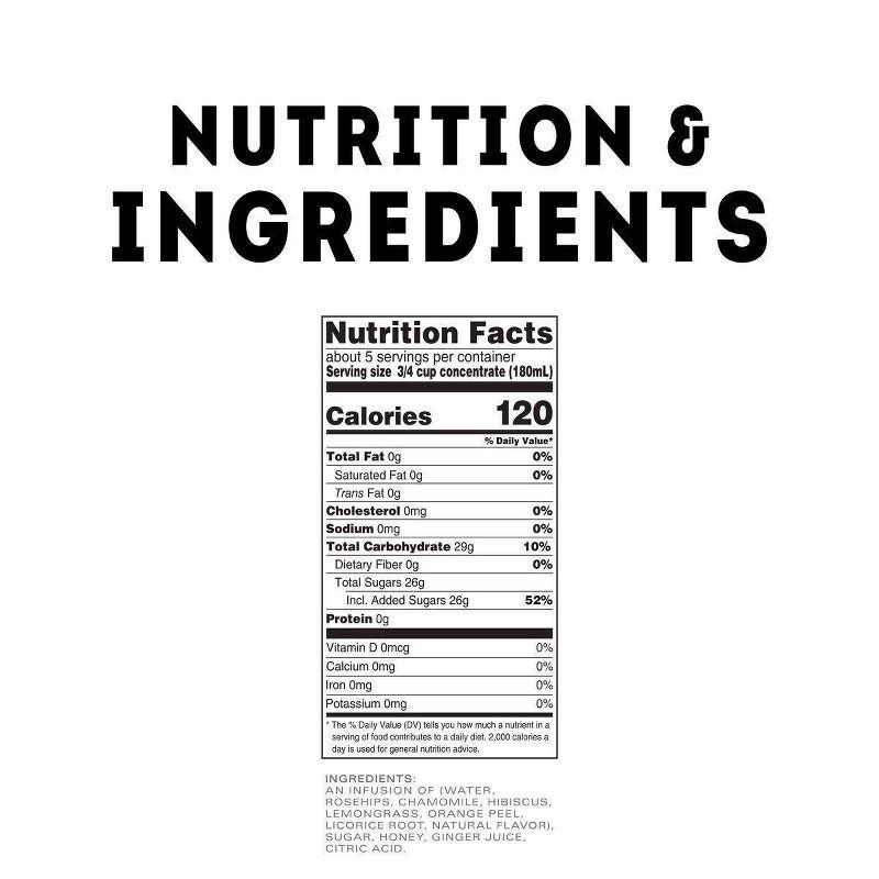 slide 4 of 4, Tazo Iced Peach Mango Herbal Tea Concentrate - 32 fl oz, 32 fl oz