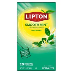 Lipton Smooth Mint Herbal Tea Bags - 20ct