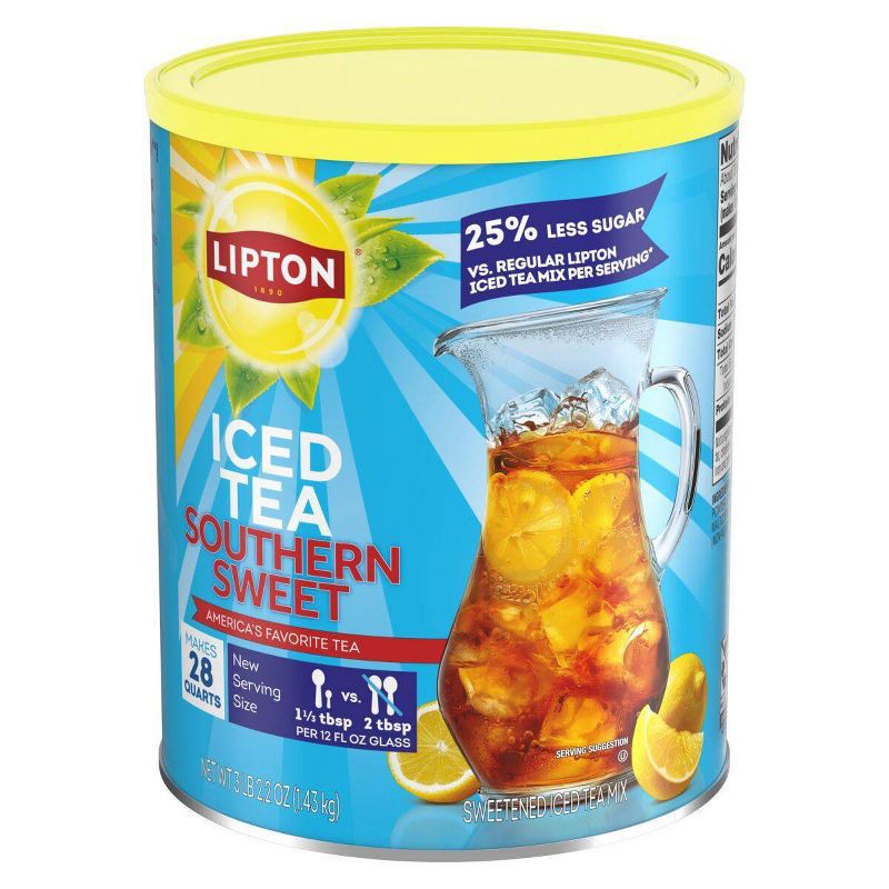 slide 2 of 5, Lipton Southern Sweet Iced Tea Mix - 50.2oz, 50.2 oz