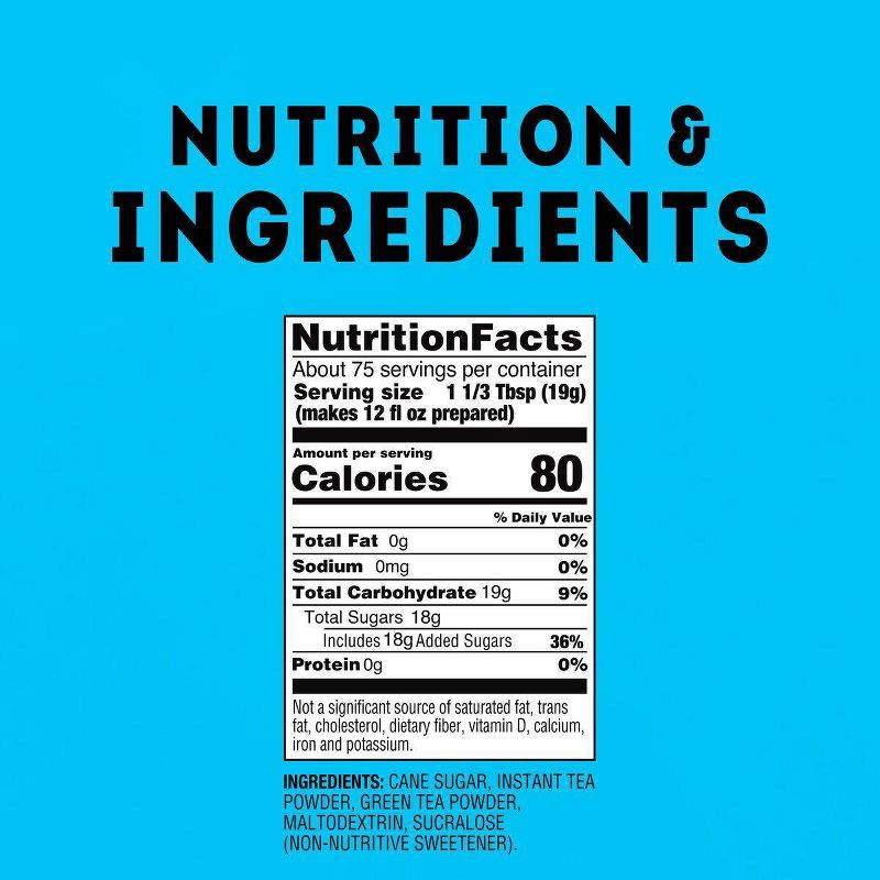 slide 5 of 5, Lipton Southern Sweet Iced Tea Mix - 50.2oz, 50.2 oz