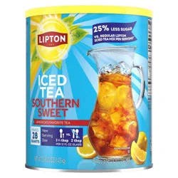 Lipton Southern Sweet Iced Tea Mix - 50.2oz