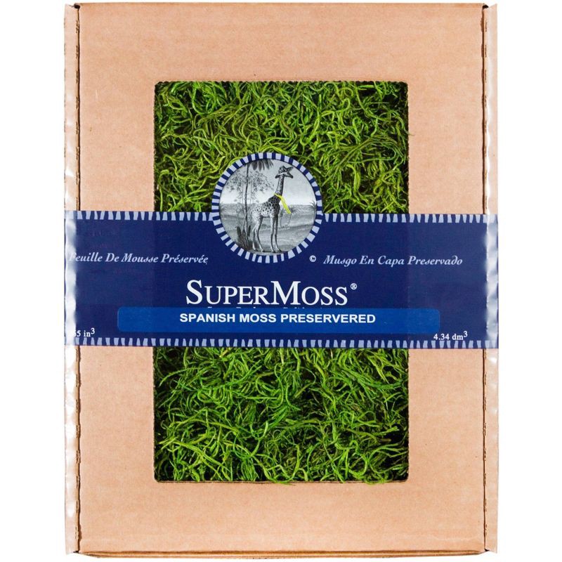 slide 1 of 3, SuperMoss Preserved Spanish Moss, 1 ct