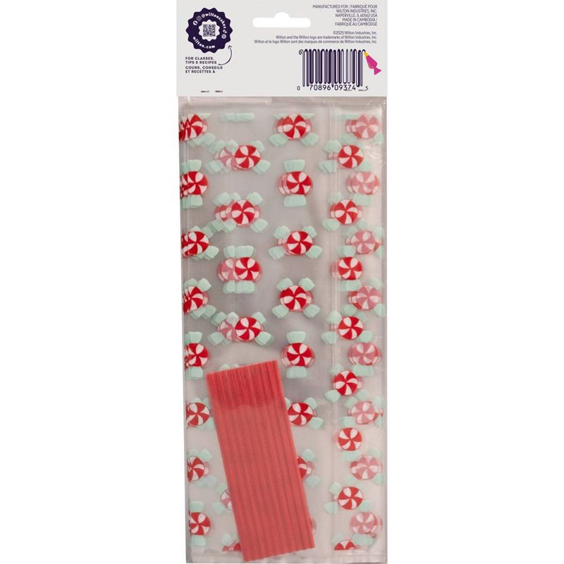 slide 4 of 4, Wilton Santa Standard Treat Bag, 1 ct