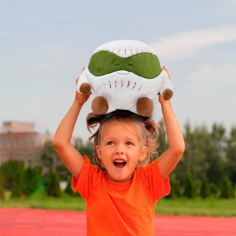 slide 2 of 6, FAO Schwarz Heroes of the Game 7.5" Baseball Plush, 1 ct