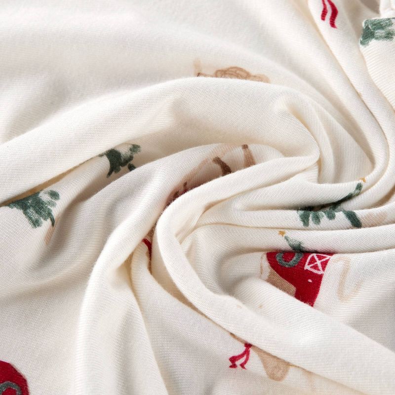 slide 3 of 6, Carter's Just One You® Baby Christmas Animals Sleep N' Play- Ivory Newborn, 1 ct
