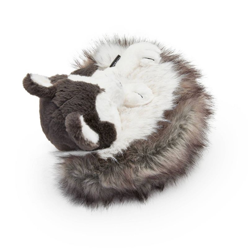 slide 4 of 5, FAO Schwarz 10" Big Tails Husky Plush, 1 ct