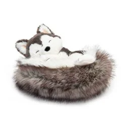 FAO Schwarz 10" Big Tails Husky Plush