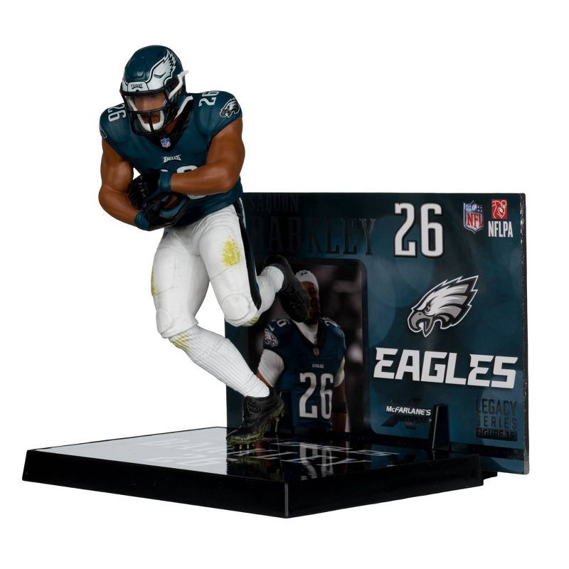 slide 2 of 9, NFL Philadelphia Eagles Saquon Barkley 7'' Mini Figure, 1 ct