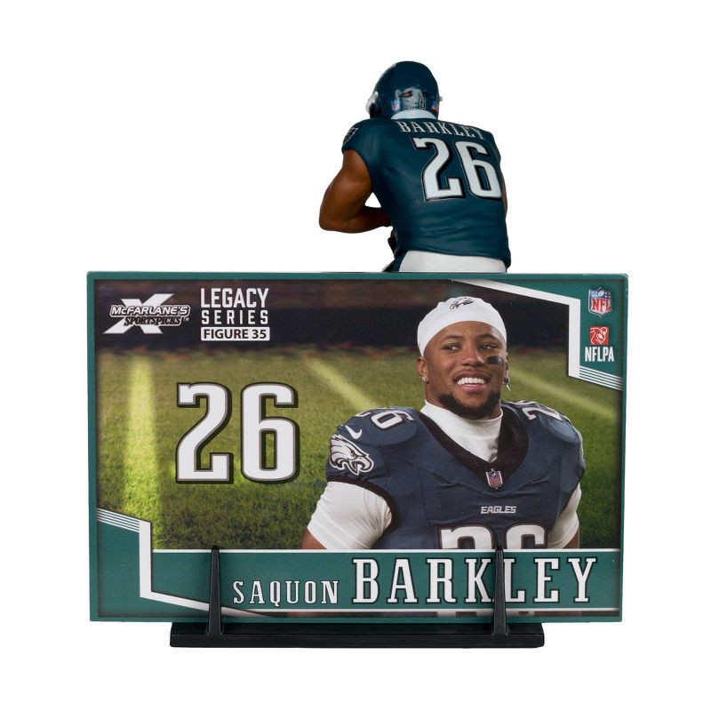 slide 3 of 9, NFL Philadelphia Eagles Saquon Barkley 7'' Mini Figure, 1 ct
