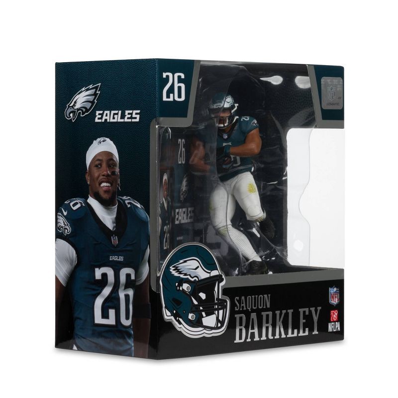 slide 8 of 9, NFL Philadelphia Eagles Saquon Barkley 7'' Mini Figure, 1 ct