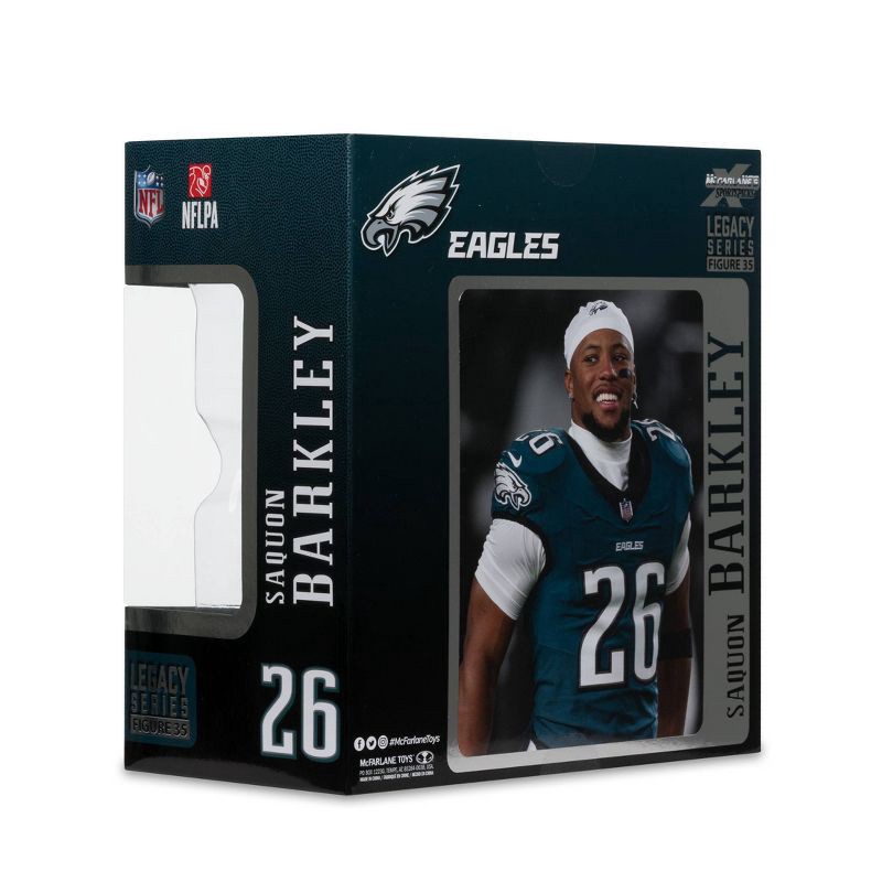 slide 9 of 9, NFL Philadelphia Eagles Saquon Barkley 7'' Mini Figure, 1 ct