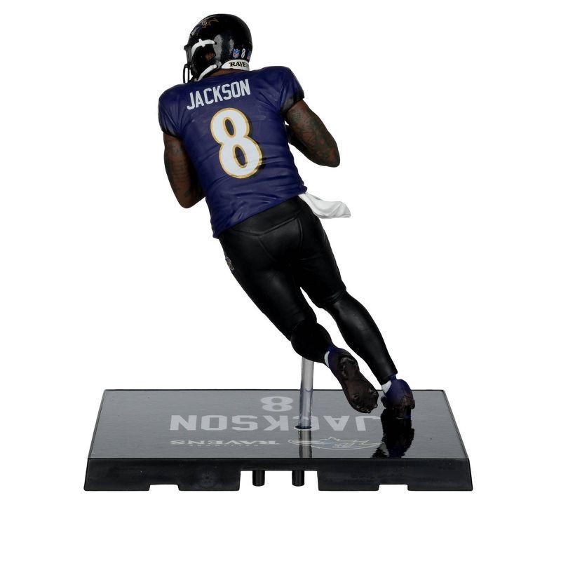 slide 5 of 9, NFL Baltimore Ravens Lamar Jackson 7'' Mini Figure, 1 ct