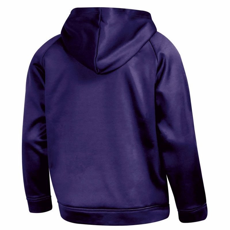 slide 2 of 3, NCAA TCU Horned Frogs Boys' Gray Hooded Sweatshirt - XS, 1 ct