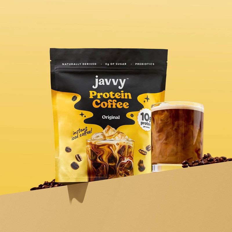 slide 5 of 6, Javvy Original Instant Protein Coffee - 8.8oz, 8.8 oz