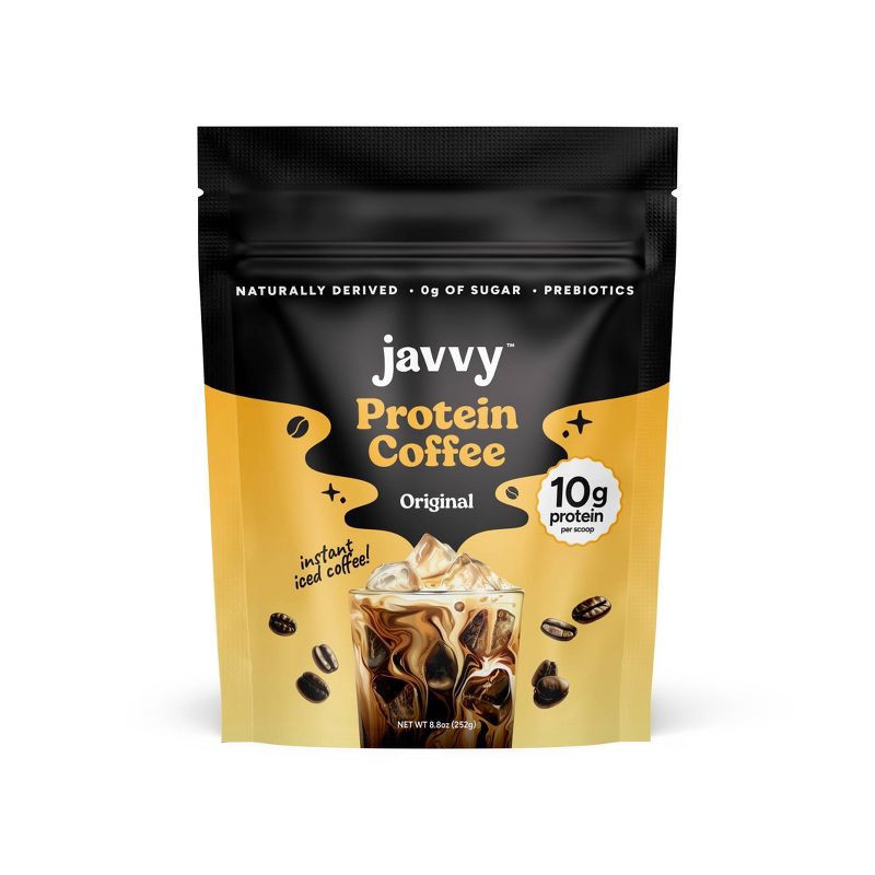 slide 1 of 6, Javvy Original Instant Protein Coffee - 8.8oz, 8.8 oz